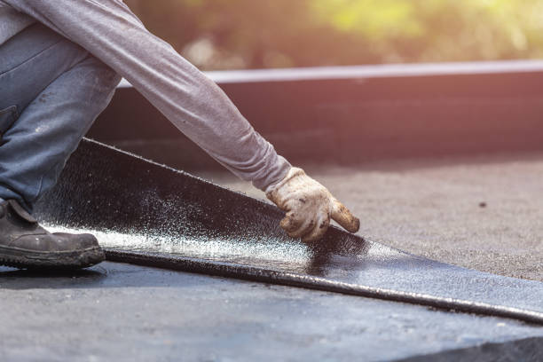 Professional Emergency Waterproofing technician working in Eyota, MN